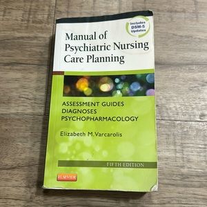 $10 Manual of Psychiatric Nursing Care Planning, in good condition